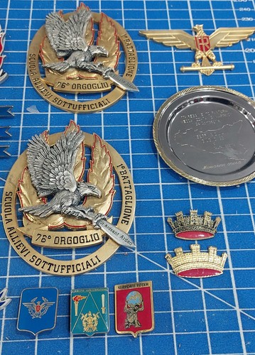 Lotto stemmi militari - lotto,