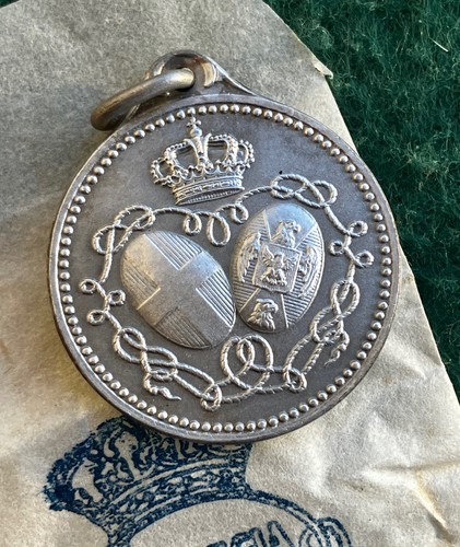 Medaglia stemma savoia - medaglia,