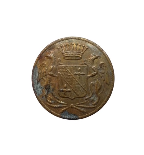 Bottone medaglia fregio - bottone,