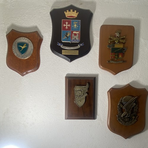 Lotto crest stemmi - 5, militari