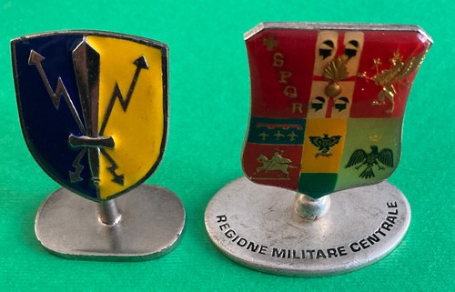 Stemmi militari metallo - in,